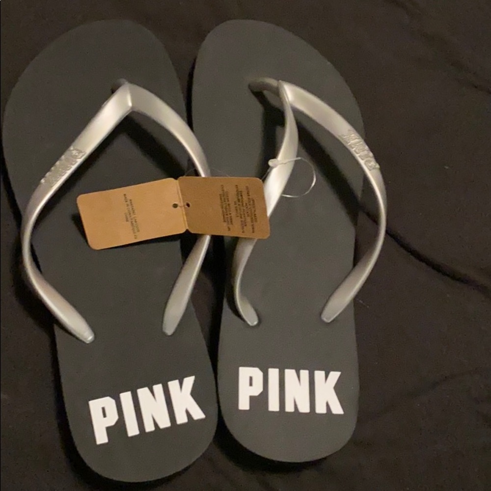Black slippers